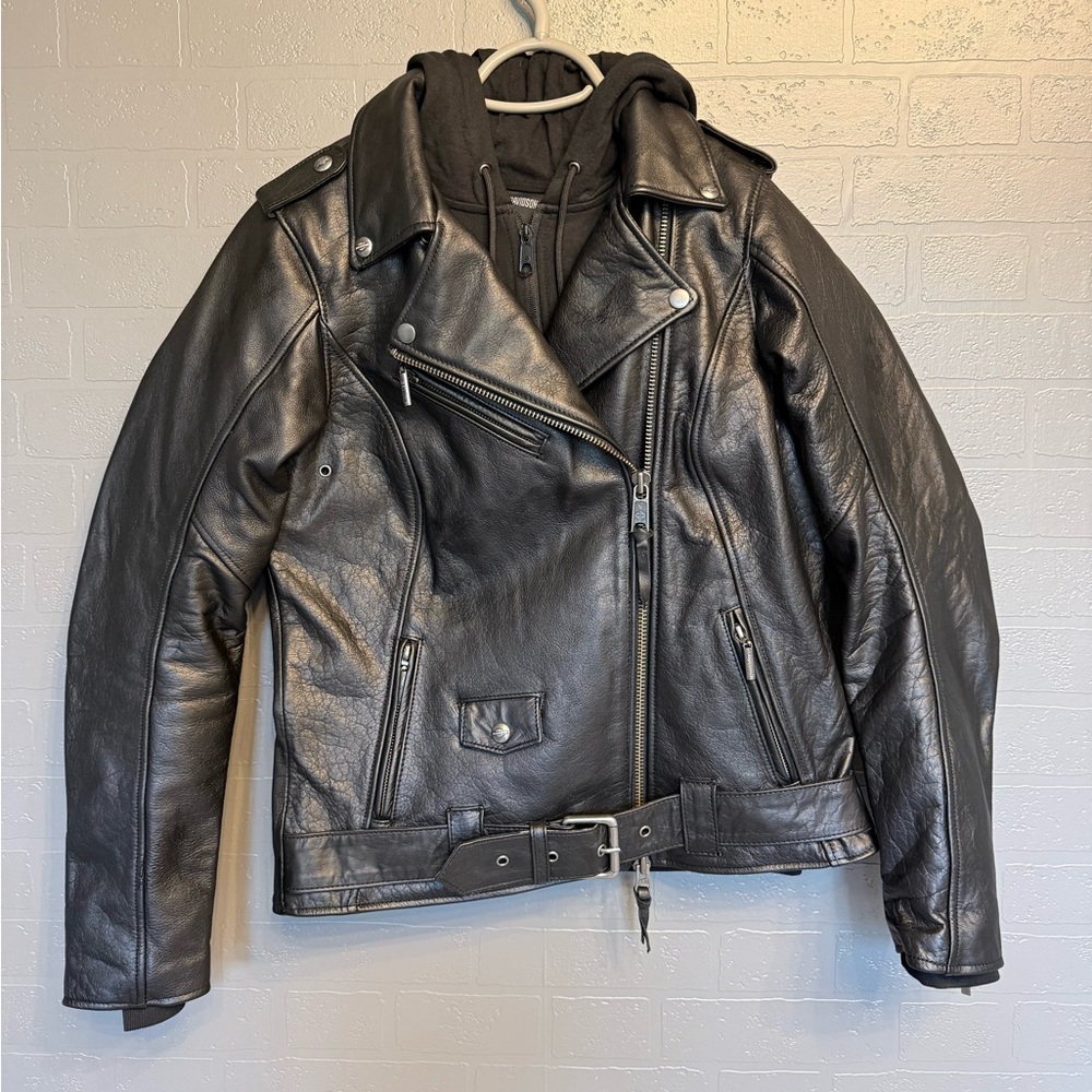 Harley-Davidson Potomac 3-1 Black Leather Jacket